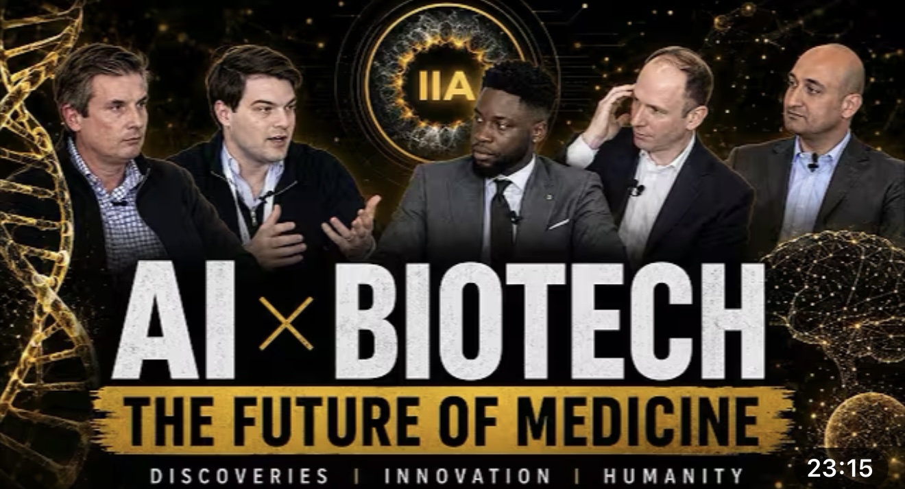 AI and Biotech: The Future of Medicine panel