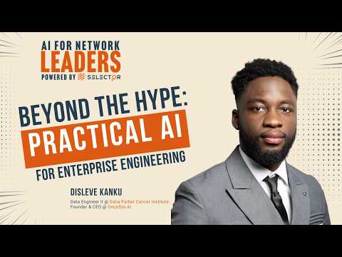 Beyond the Hype: Practical AI for Enterprise Engineering, with Disleve Kanku